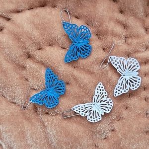 🦋Vintage Butterfly Earrings